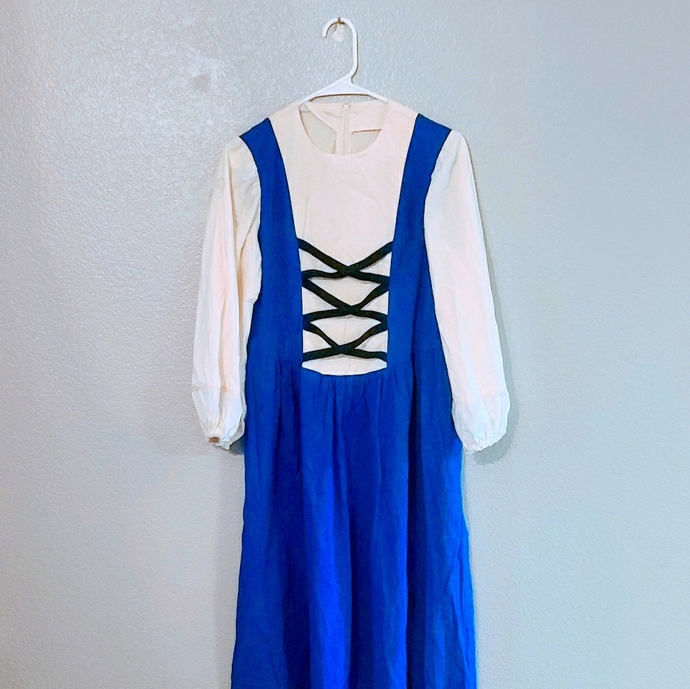 Colonial Woman Costume Halloween Fancy Dress Anna